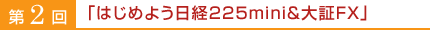 ��2��F�͂��߂悤���o225mini�����FX